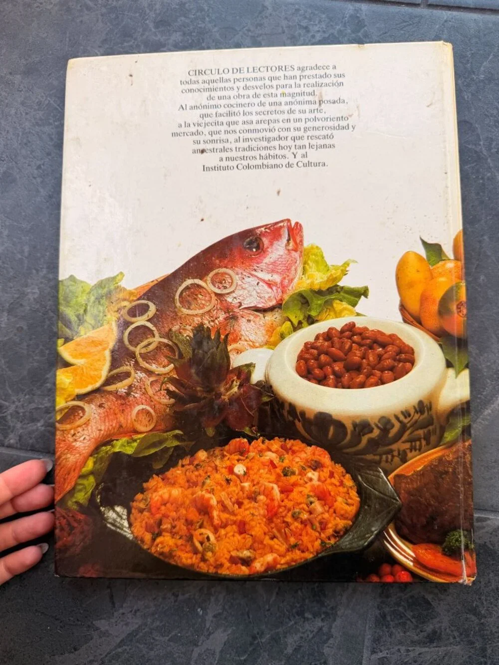 La Cocina Colombiana Gran Libro De Vintage Cookbook